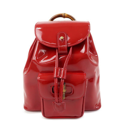 Gucci Vintage Bamboo Patent Mini