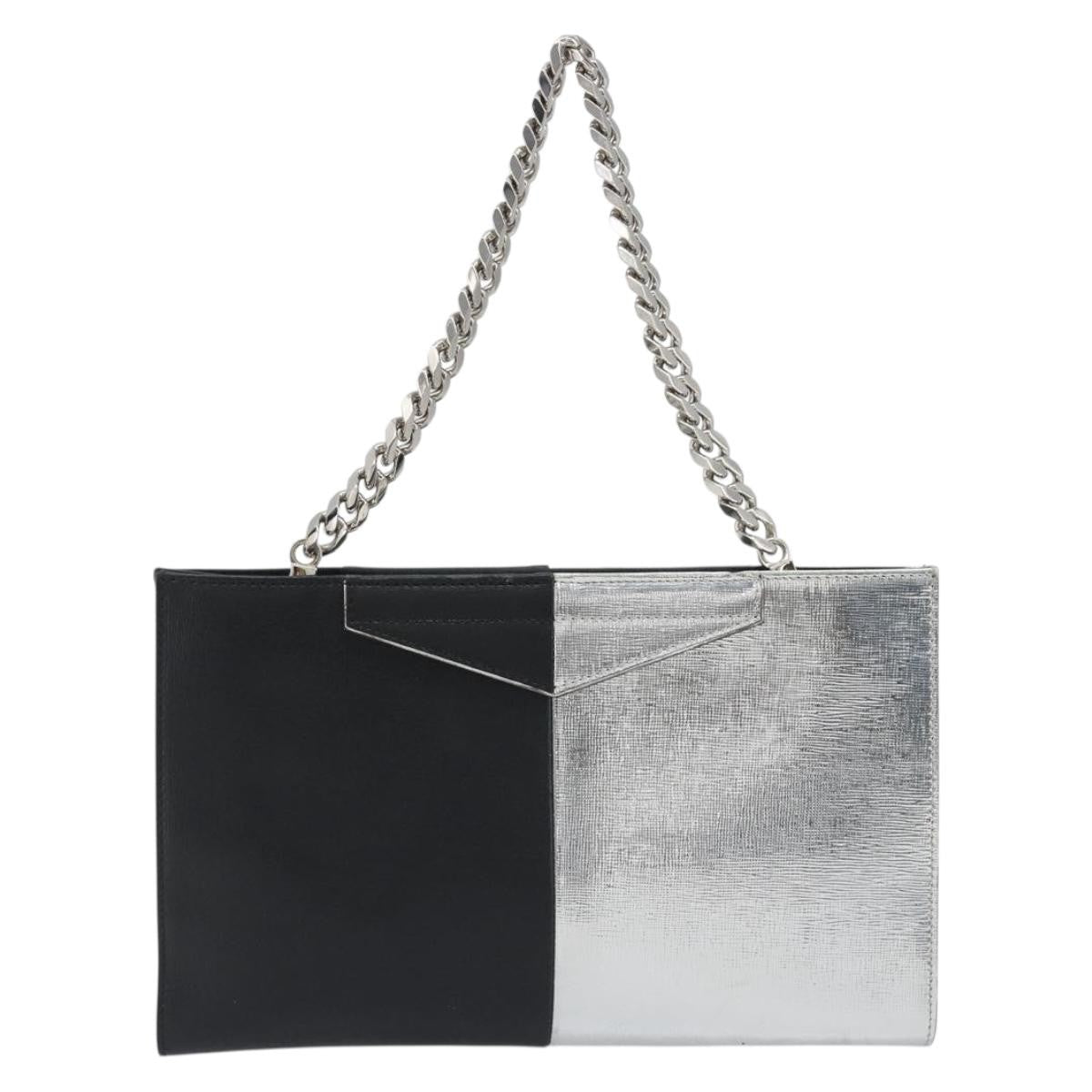 Fendi Grande Colorblock Clutch Leather Product Image
