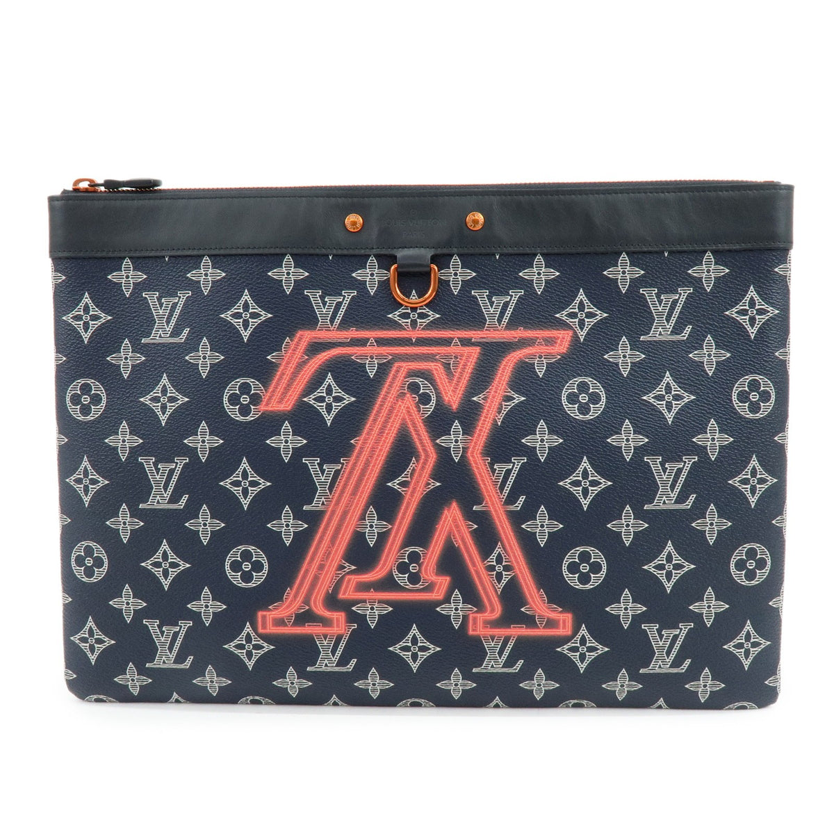 Louis Vuitton Pochette Apollo Limited Edition Upside Down Monogram Ink GM