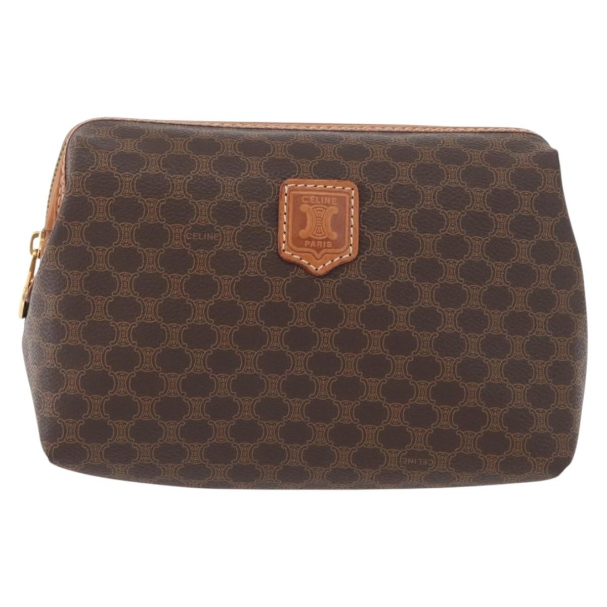 Celine Macadam Pochette Canvas and Leather Product Image