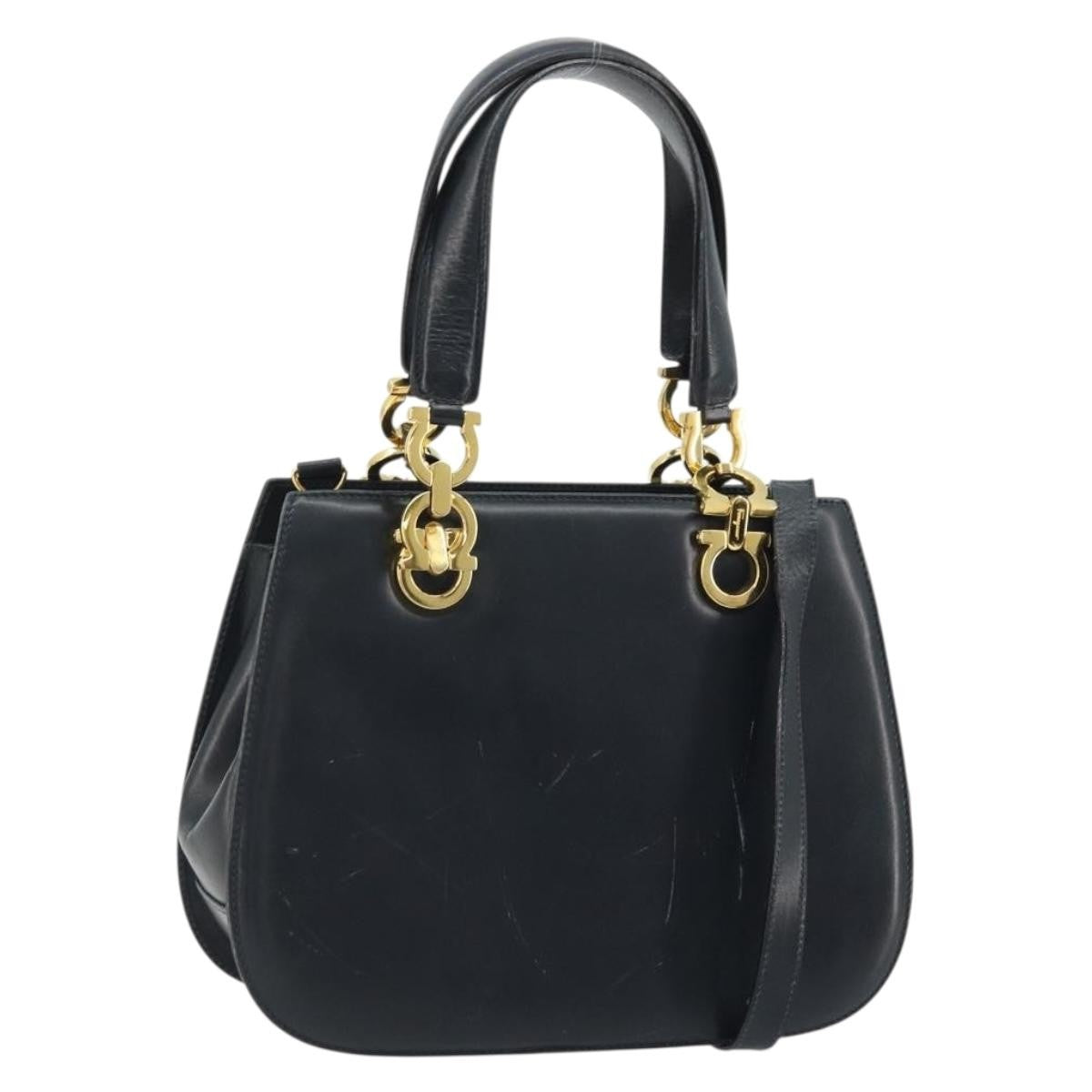Salvatore Ferragamo Gancini Leather Small