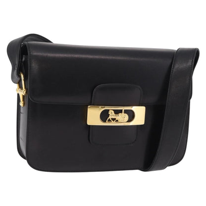 Celine Vintage Carriage Flap Leather Medium