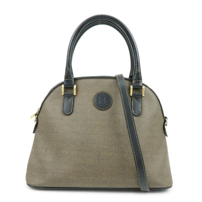 Fendi Vintage Dome Satchel Leather Product Image