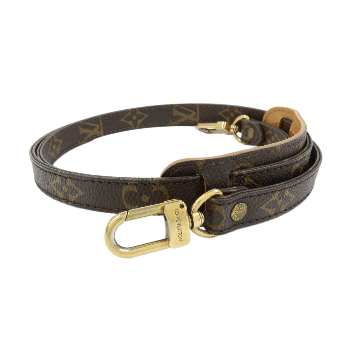 Louis Vuitton Shoulder Strap Monogram Canvas 16mm