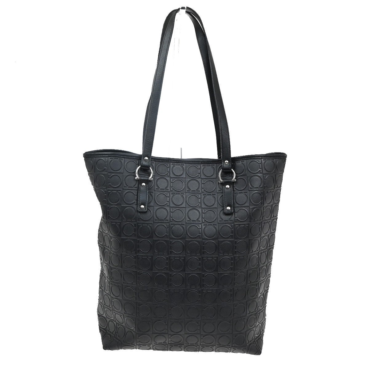 Salvatore Ferragamo Gancini Tote Gancini Canvas Medium