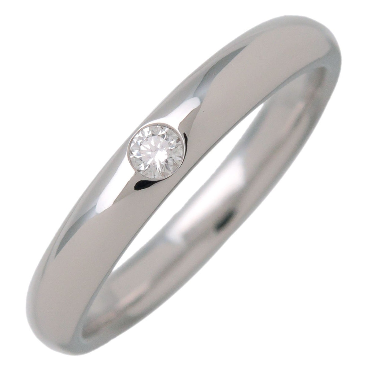 Harry Winston Single Diamond Band Platinum with Diamond Product Image