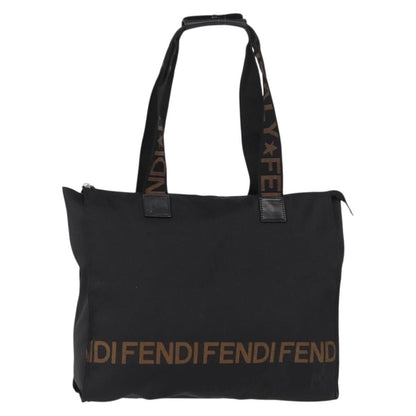 Fendi Vintage Convertible Logo Weekender Nylon Large