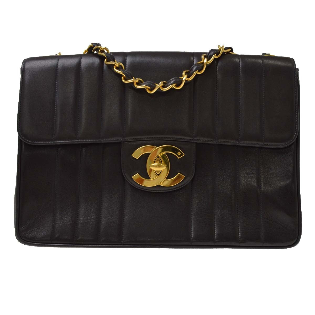 Chanel Vintage Mademoiselle Flap Lambskin Product Image