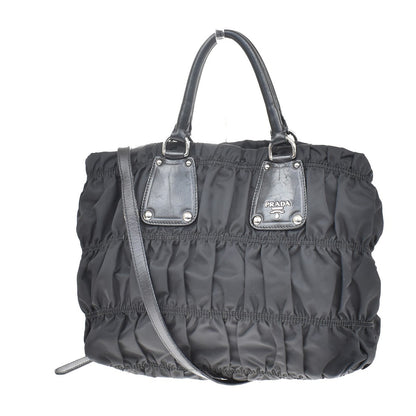 Prada Gaufre Shopping Tessuto Large