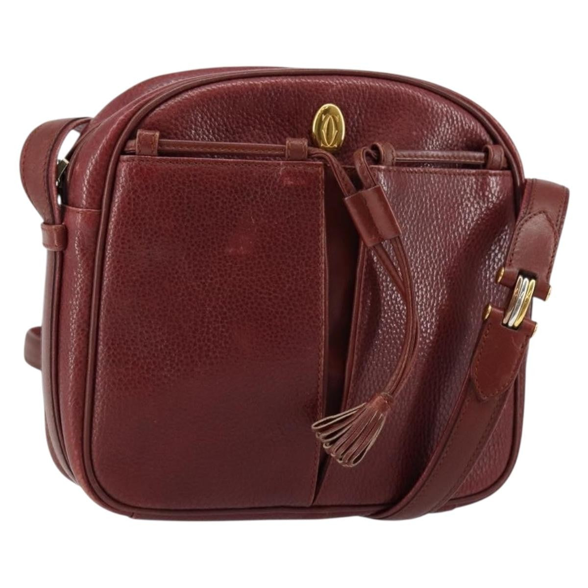cartier Tasseled Must de Cartier Crossbody Bag Leather Product Image