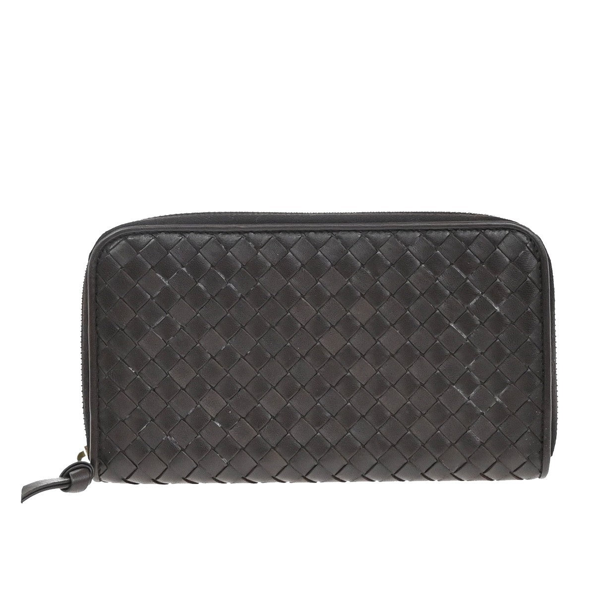 Bottega Veneta Intrecciato Long Zip Leather Product Image