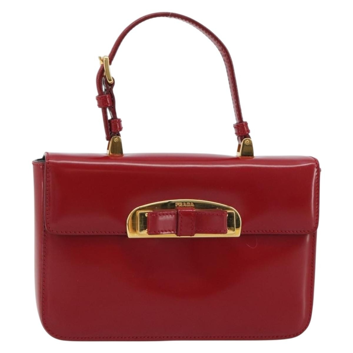 Prada Bow Top handle Leather Product Image