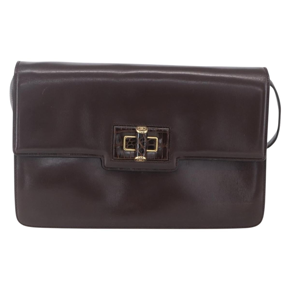 Gucci Vintage Shoulder Bag Leather Product Image