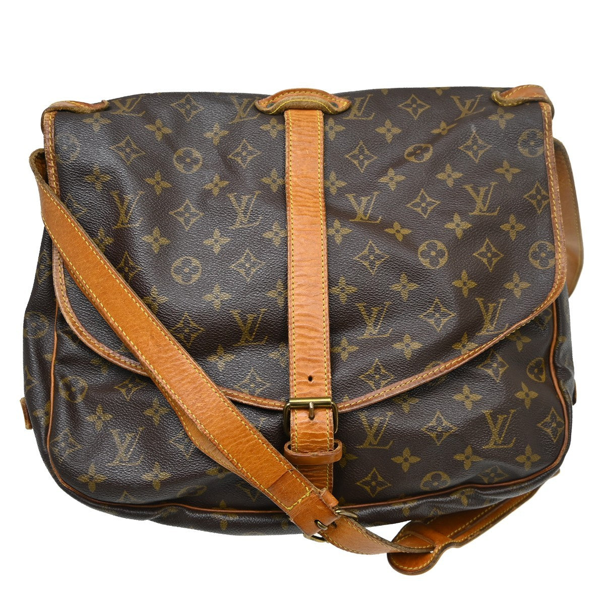 Louis Vuitton Saumur Monogram Canvas 35