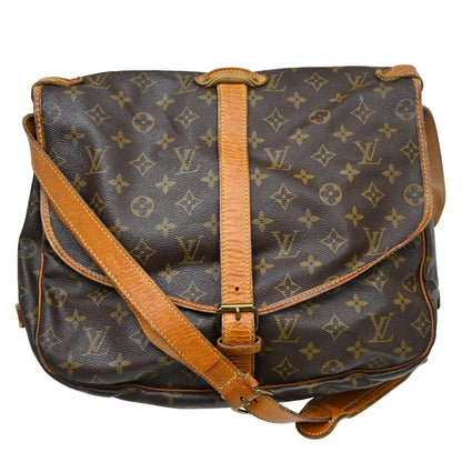 Louis Vuitton Saumur Monogram Canvas 35
