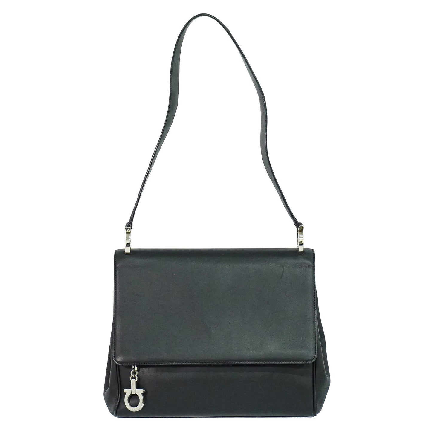 Salvatore Ferragamo Gancini Shoulder Bag Leather Product Image