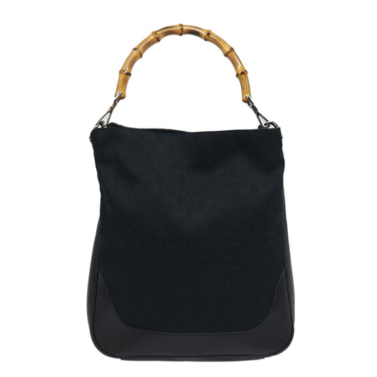 Gucci Bamboo Shoulder GG Canvas Product Image
