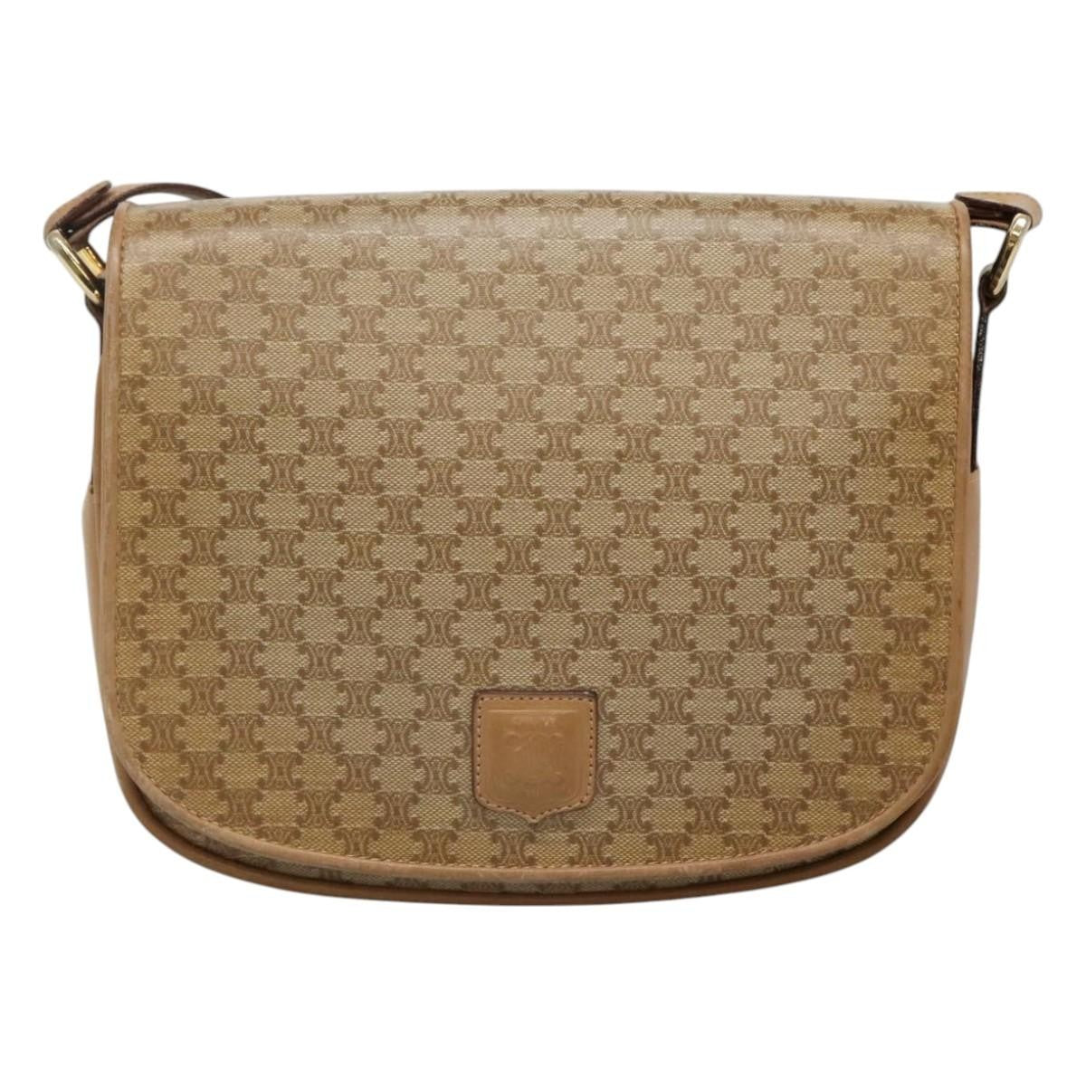 Celine Vintage Macadam Canvas and Leather Product Image