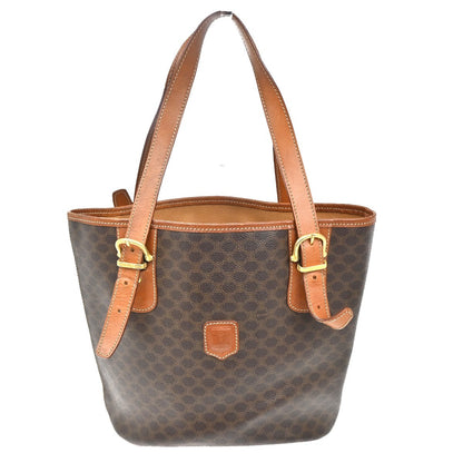 Celine Vintage Macadam Canvas and Leather Product Image