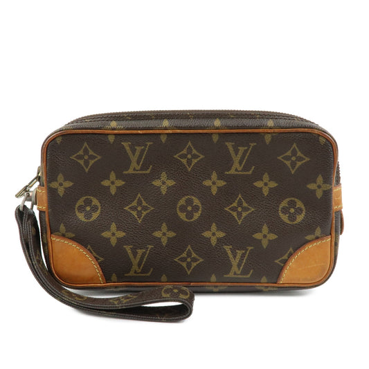 Louis Vuitton Marly Dragonne Clutch Monogram Canvas PM