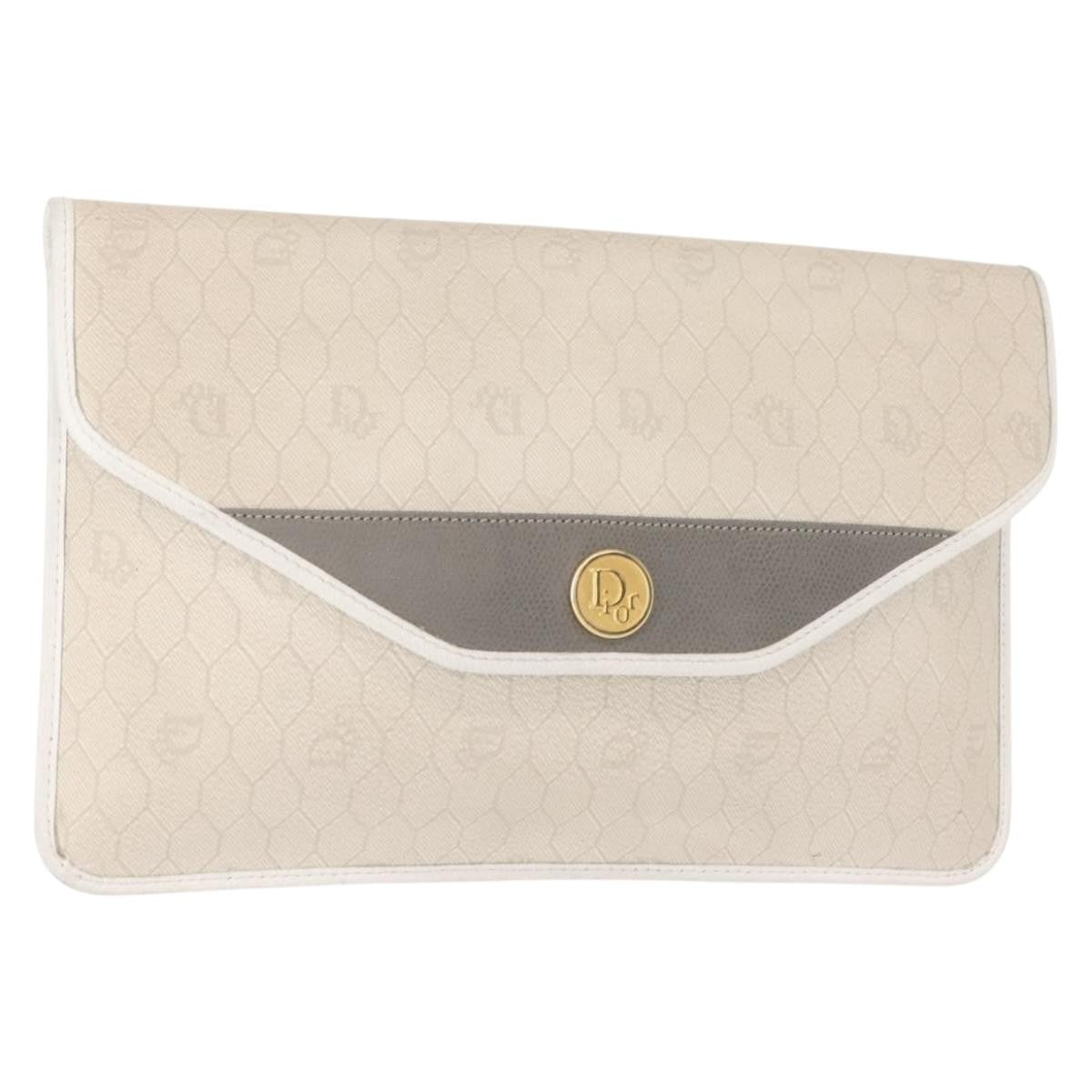 Christian Dior Vintage honeycomb clutch Canvas Product Image