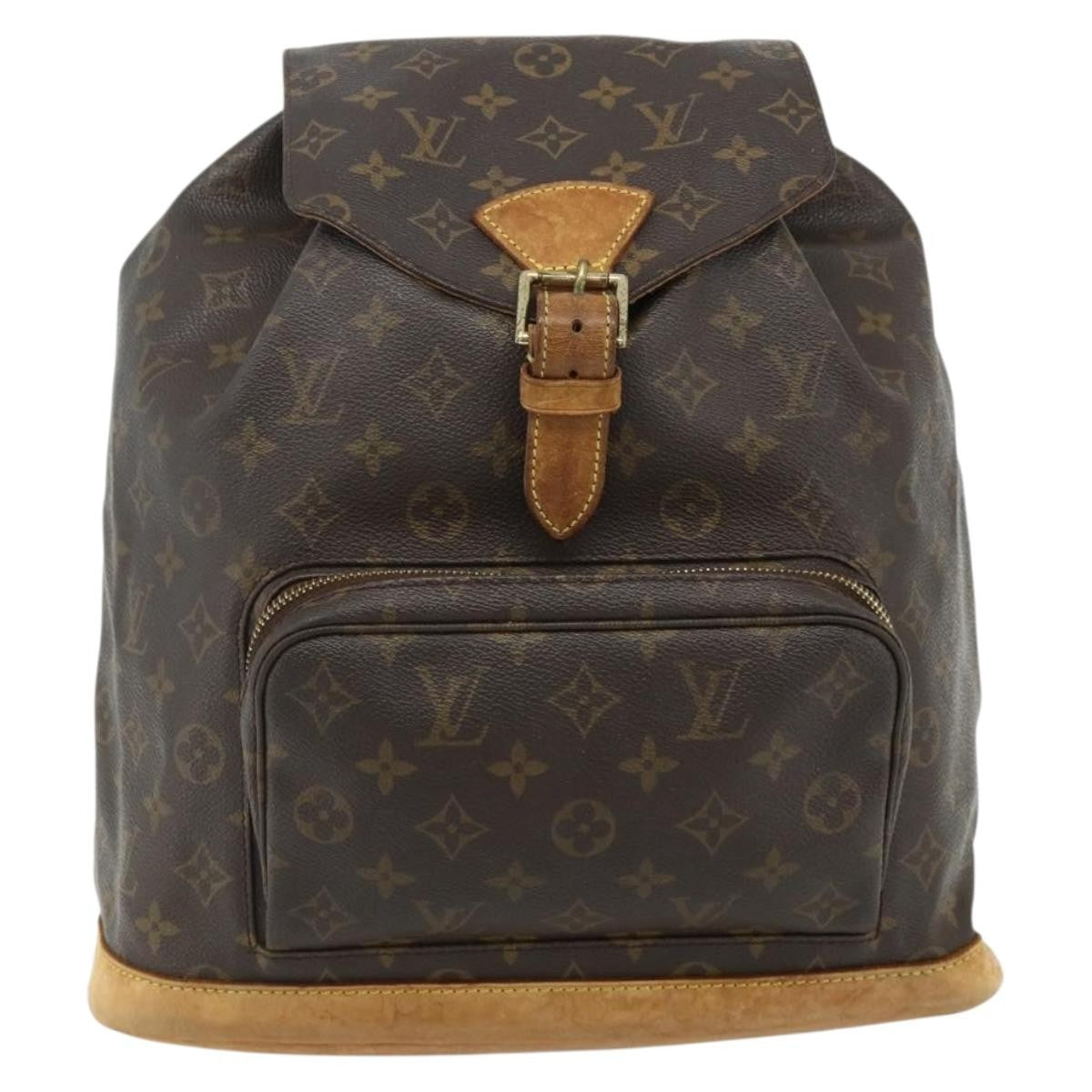 Louis Vuitton Vintage Montsouris Monogram Canvas GM