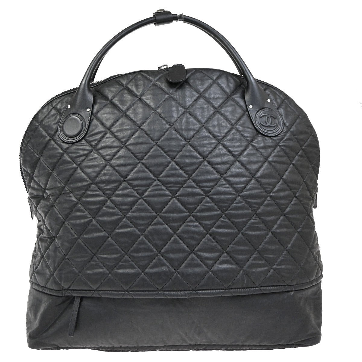 Chanel Horizontal Sport Weekender Quilted Coated Canvas XL