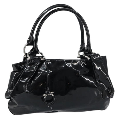 Salvatore Ferragamo Gancini Tote Patent leather Product Image