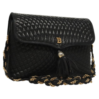 Bally Vintage Chain Quilted Leather Product Image
