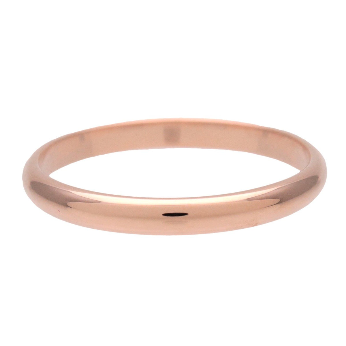 Cartier 1895 Wedding Band 18K Rose Gold 2.5mm