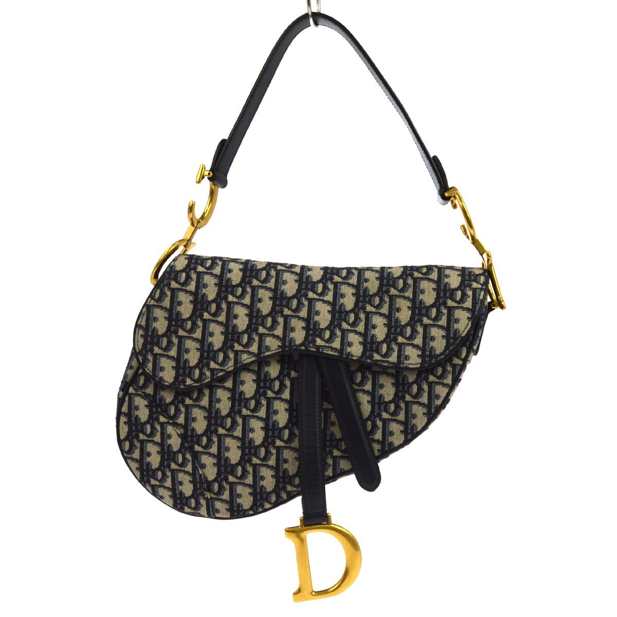 Christian Dior Saddle Oblique Canvas Mini