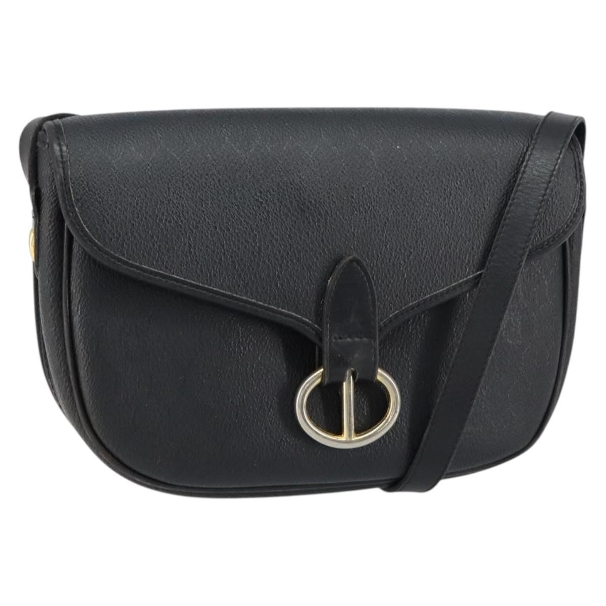 Christian Dior Vintage Honeycomb Flap Crossbody Bag Canvas and Leather Product Image