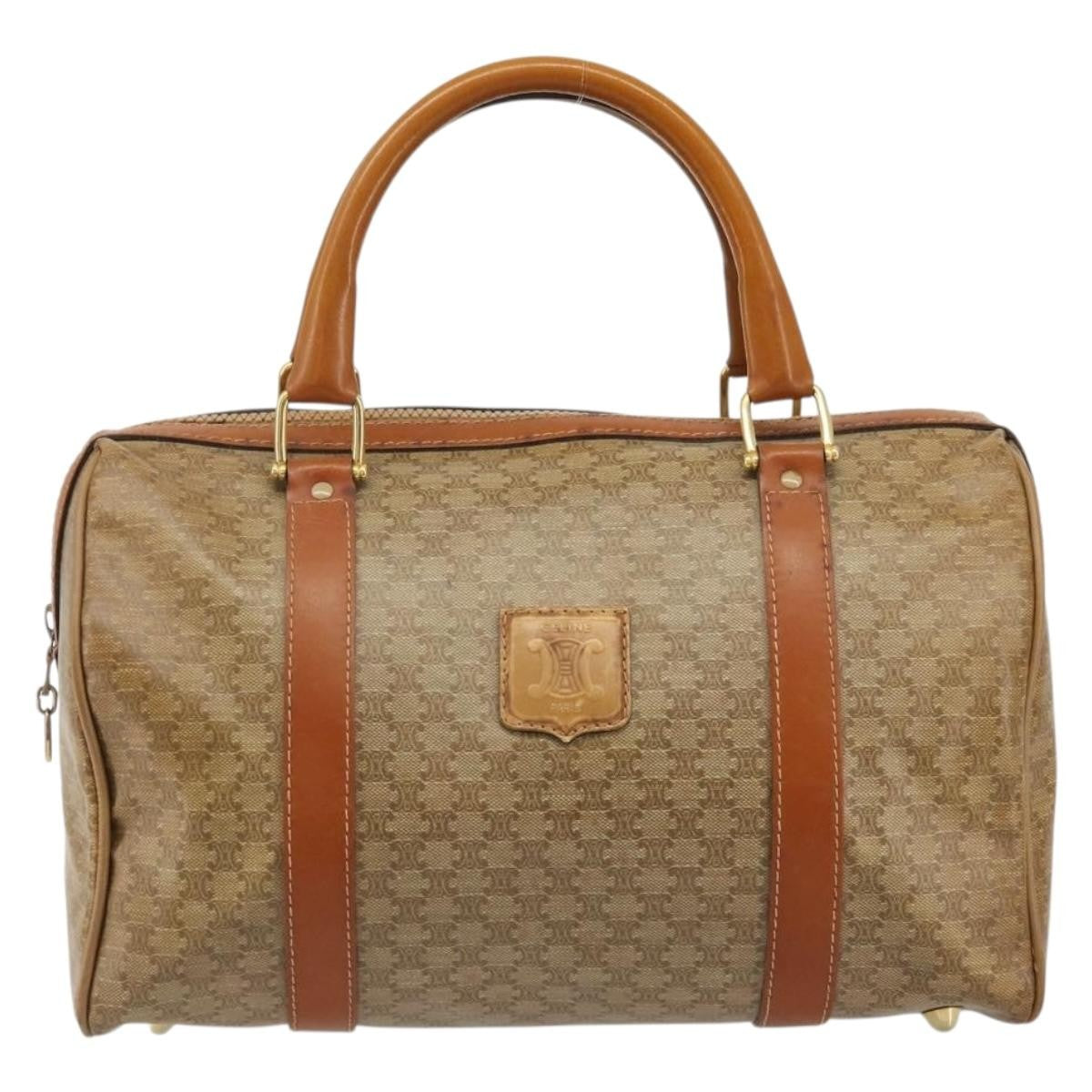 Celine Vintage Macadam Canvas and Leather Product Image