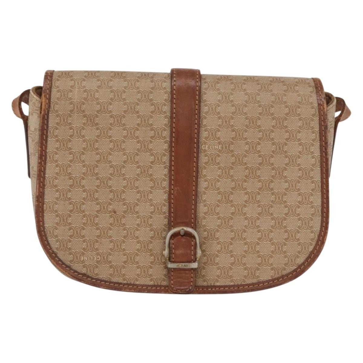 Celine Vintage Macadam Canvas and Leather Product Image