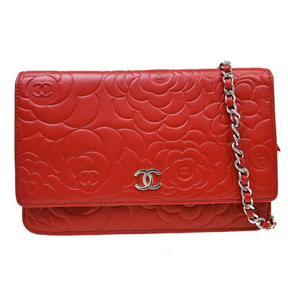 Chanel Wallet on chain Camellia Lambskin Product Image