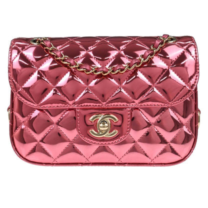 Chanel Hollywood Boulevard Flap Bag Quilted Metallic Leather Mini
