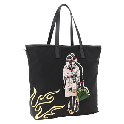 Prada Zip Tote Tessuto Medium
