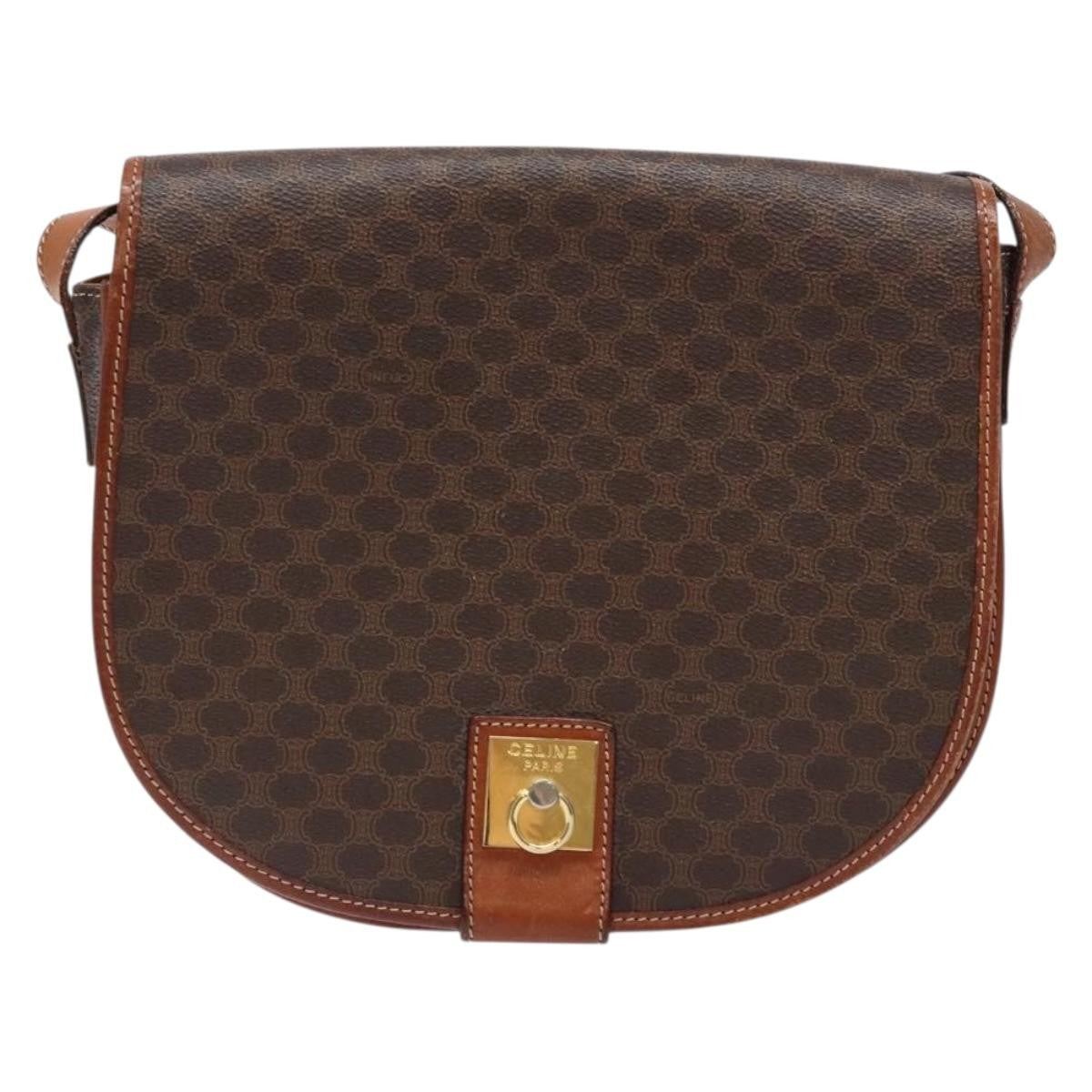 Celine Macadam Shoulder Bag PVC Leather Product Image