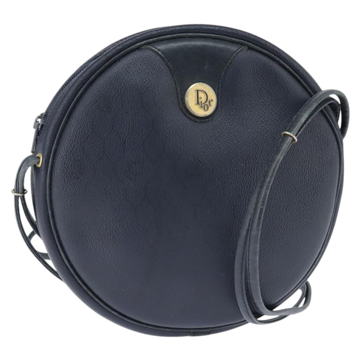Christian Dior Vintage Honeycomb Shoulder Bag Canvas and Leather Product Image
