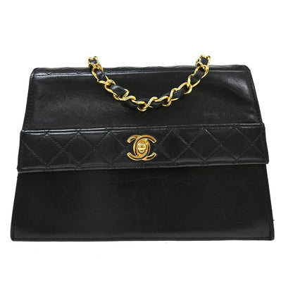 Chanel Vintage Trapezoid CC Flap Lambskin Small