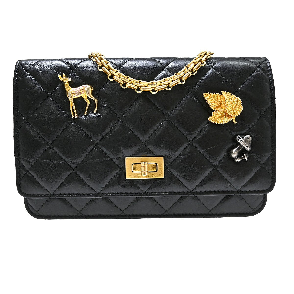 Chanel Lucky Charms Reissue 2.55 Wallet on Chain Quilted Calfskin Product Image