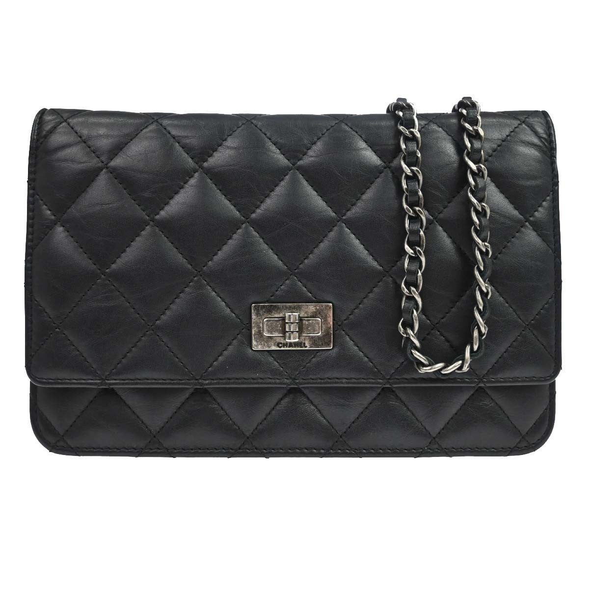 Chanel Reissue 2.55 Wallet on Chain Quilted Lambskin Product Image