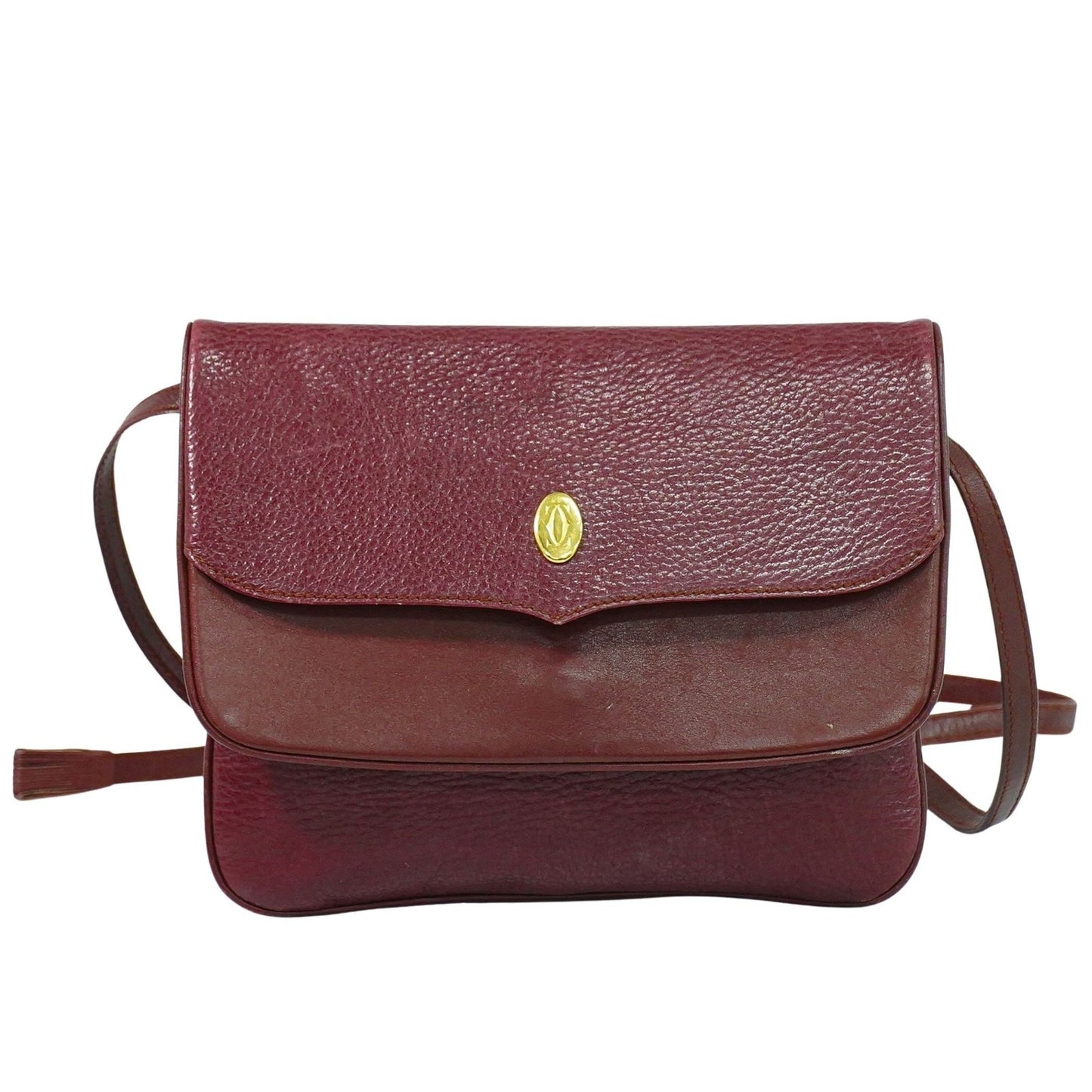 cartier Must de Cartier Shoulder Bag Leather medium