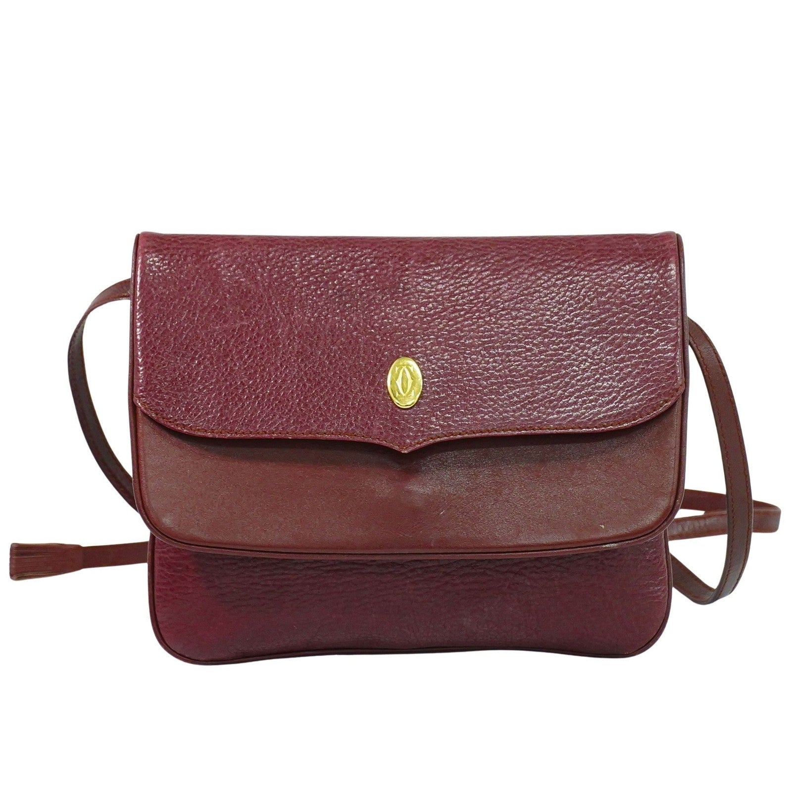 cartier Must de Cartier Shoulder Bag Leather medium