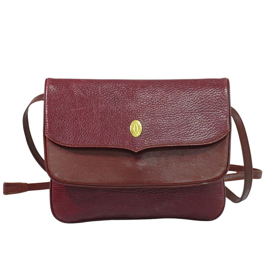 cartier Must de Cartier Shoulder Bag Leather medium