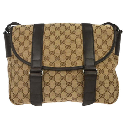 Gucci Buckle Messenger GG Canvas Medium