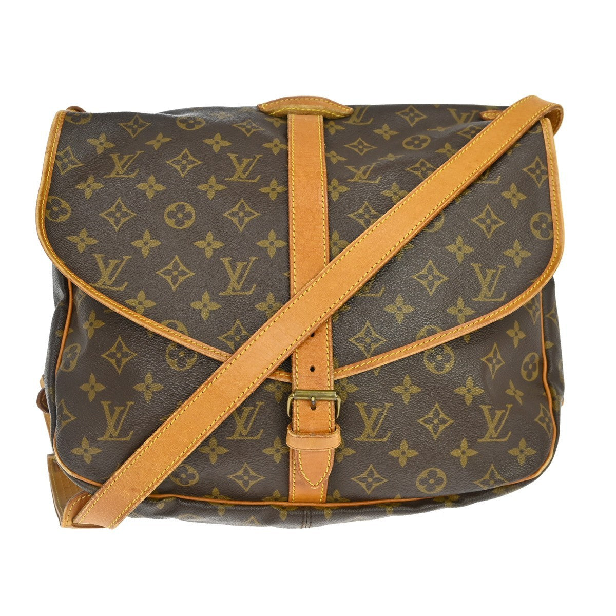 Louis Vuitton Saumur Monogram Canvas 35