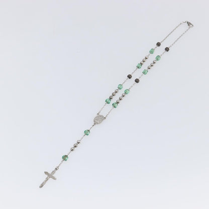 Dolce & Gabbana Cross Pendant Metal with Crystals, Enamel and Faux Pearls Product Image