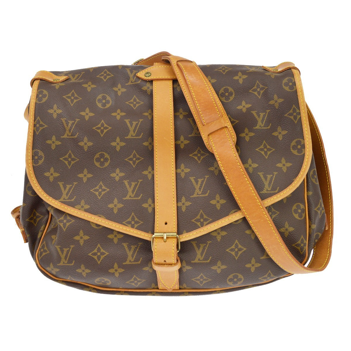 Louis Vuitton Saumur Monogram Canvas 35