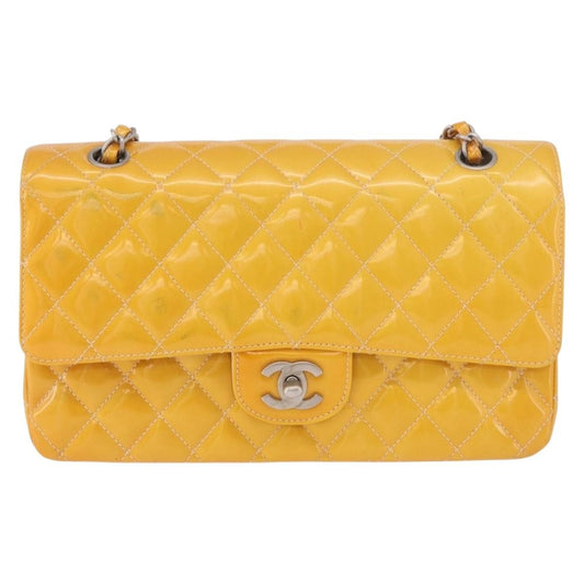 Chanel Timeless - Classic Double Flap Quilted Patent Small